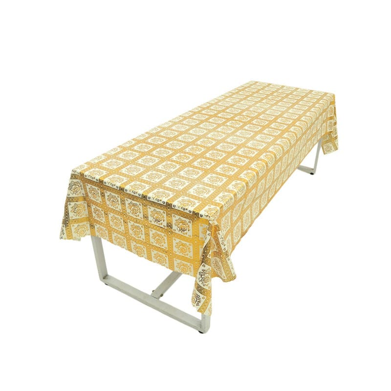 Picture of Tablecloth Waterproof Oil Proof  Table Cover -  8 Seater - 135cm*215cm or 10x4.5 ft. Multicolor