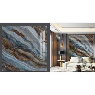 Picture of Luxury UV Marble Design Sheet – PVC Wall Covering Panel (20 sq.ft Roll) Multicolor