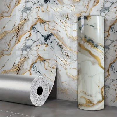 Picture of UV Marble Finish PVC Sheet – Strong & Elegant Wall Panel (20 sq.ft) Multicolor