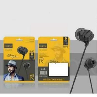 Picture of Realme buds Wired Earbud In-ear Stereo Earphones for All Smartphone-Black