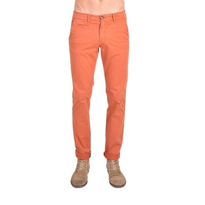 Picture of Men's Narrow Formal Gabardine Pants-Orange