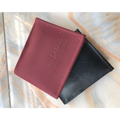 Picture of Artificial Lether Wallet for Men Red  / Black /  Color moneybag