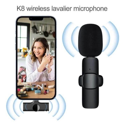 Picture of K8 Type-C Wireless Microphone for YouTube Facebook Live Stream