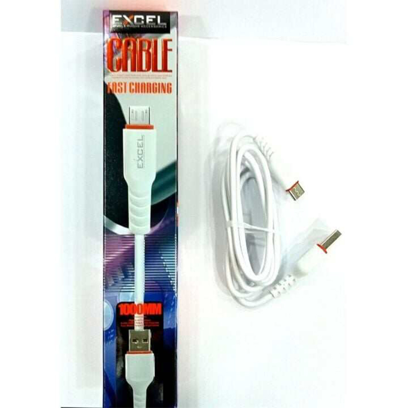 Picture of Excel cable 18W charger cable Fast data cable - charging cable  Type C-Multicolor