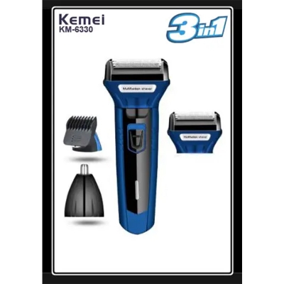 Picture of Kemei km-6330 (1 in 3) hair beard saving man womens trimmer