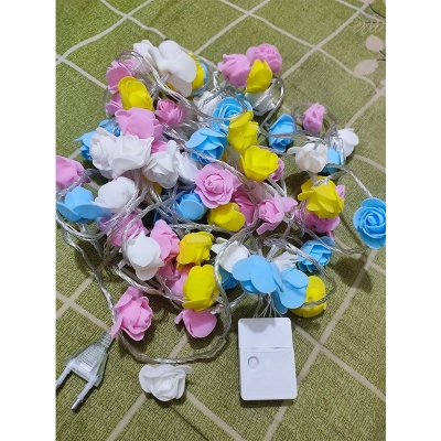 Picture of For 80 pieces Rose fairy light set current system Super collection Follower-Multicolor