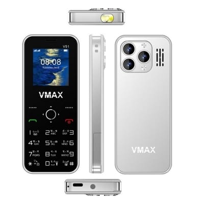 Picture of Vmax V51 Mini Card Phone-White