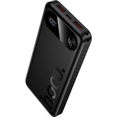 Picture of HOCO | J154 Victorious 10000mAh Power Bank | 22.5W Fast Charge + PD 20W | 3 Outputs (USB-A×2 22.5W, Type-C 20W) | Type-C 18W Input | LED Digital Display | For Android & iPhone-Black