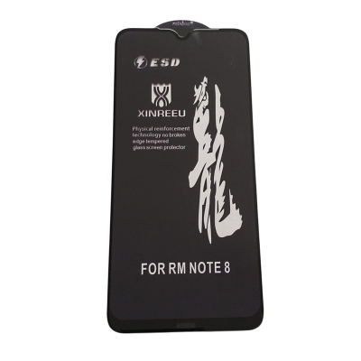 Picture of rainboo glass protector FOR  redmi note 8-black