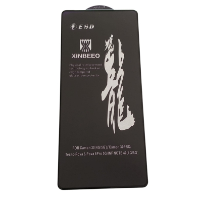 Picture of rainboo glass protector FOR model Camon 30(4G/5G)/Camon 30PRO/Tecno Pova 6/Pova 6Pro 5G/INF NOTE 40(4G/5G)-black