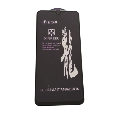 Picture of rainboo glass protector FOR model Samsung Galaxy:A17/A16/A26/M16-BLACK