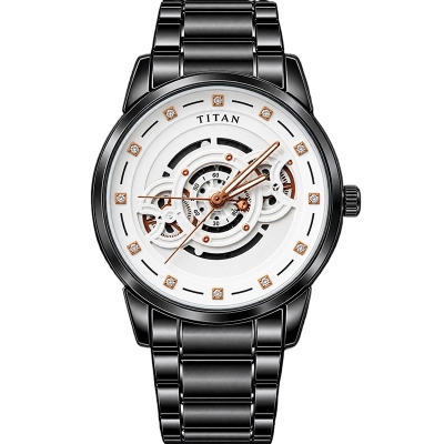 Picture of Watches for Men Stainless Steel Watch Luxury Watch-White