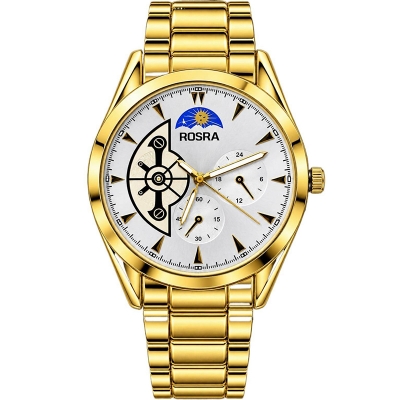 Picture of Watches for Men Stainless Steel Watch Luxury Watch-Gold