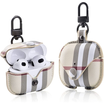 Picture of Airpods Pro Leather case Premium Quality Shockproof cover