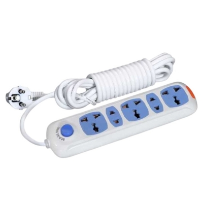 Picture of maxline 4 Port Switch System (5 Meter Cable) Multi Plug-White