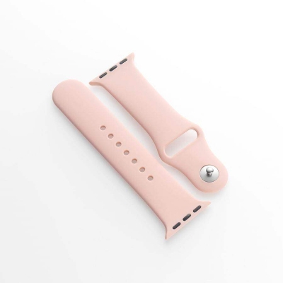 Picture of Pink-Silicone Strap For Apple Watch band 49mm 45mm 44mm 42mm iwatch band 44mm 42mm Sport Bracelet belt correa Apple watch 10 9 7 6 5 4 3 2 1 strap
