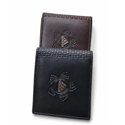 Picture of Premium 100% Genuine Cow Leather Trifold Wallet Vintage Multi-Card Slot With Coin Pocket Black Export Quality Money Bag For Men