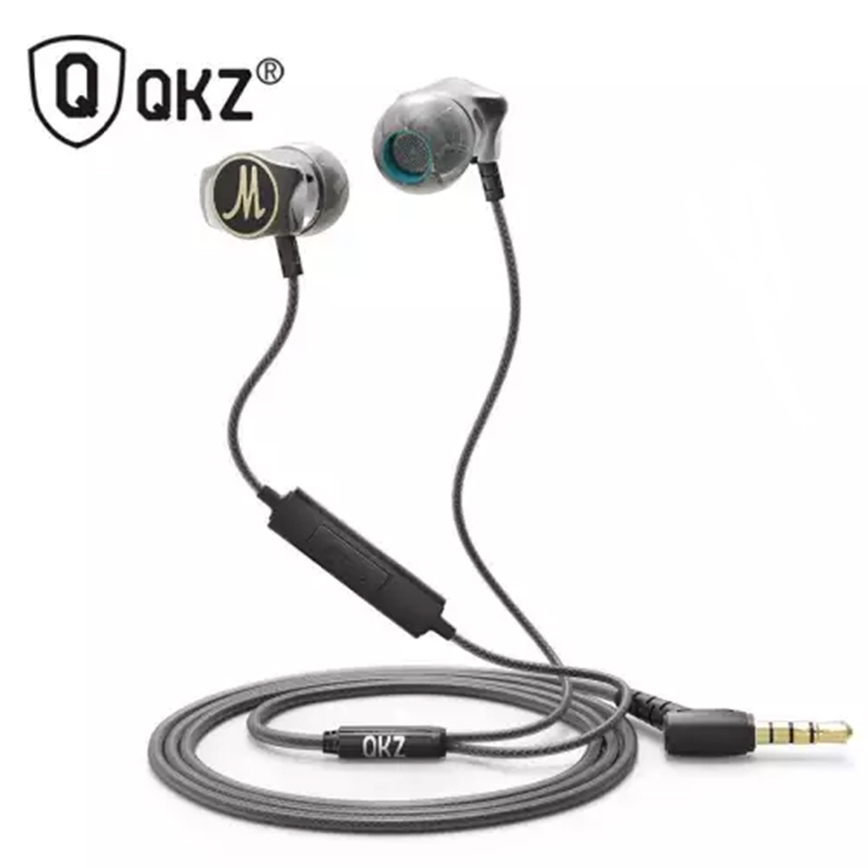 Picture of QKZ DM7 Zinc Alloy In Ear HiFi Earphone Stereo Bass Headset-Black