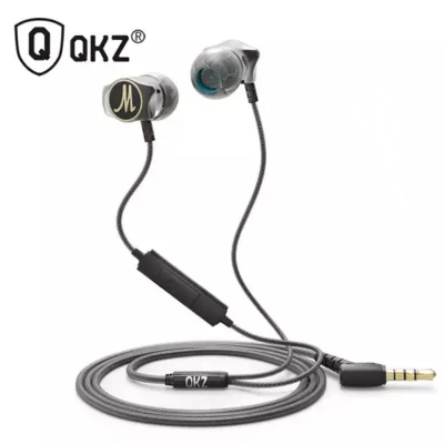 Picture of QKZ DM7 Zinc Alloy In Ear HiFi Earphone Stereo Bass Headset-Black