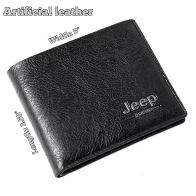 Picture of Jeep Brown Stylish Artificial Leather Wallet for Men-Brown