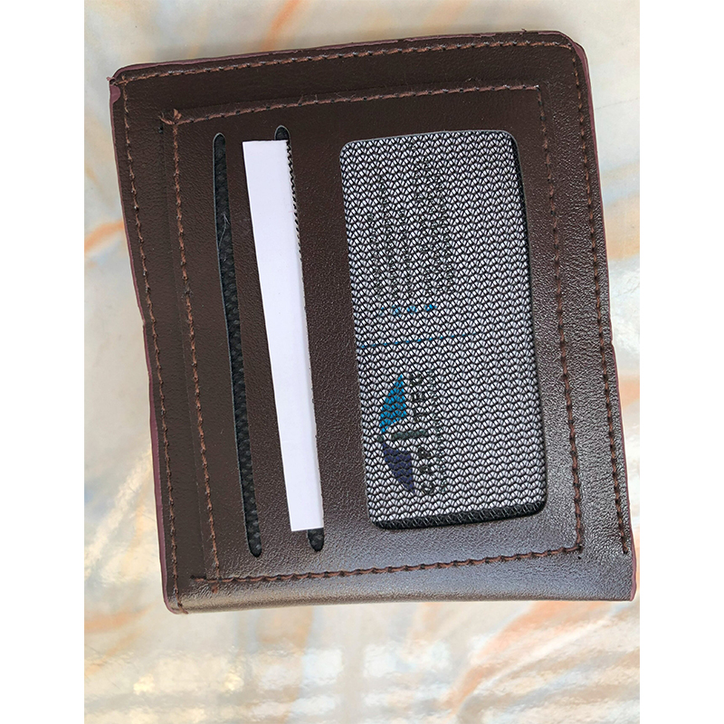 Picture of Short stylish Leather Wallet Money bag For man