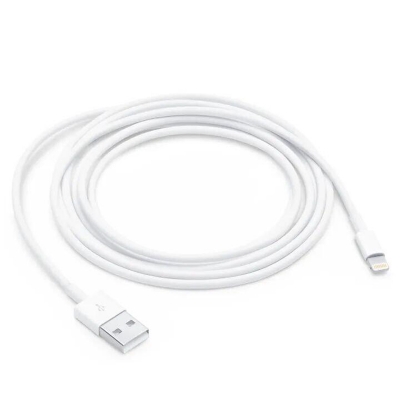 Picture of iPhone USB Charging Cable for iPhone 6, iPhone 7, iPhone 8, iPhone 9, iPhone 10, iPhone 11 Cable-White