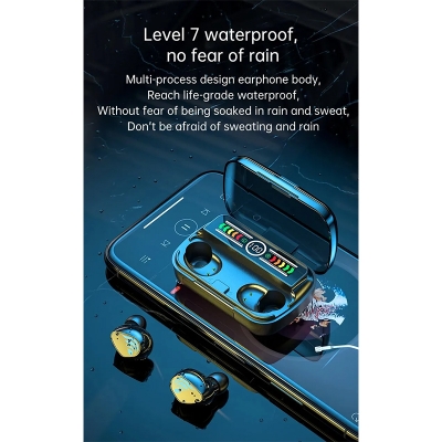 Picture of M27 TWS Wireless Earphones Bluetooth-Black