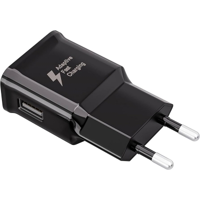 Picture of Original Charger for EP-TA200 for Samsung Galaxy A16 A15 A14 A13 A53 A52s A54 A55 A42 A34 A33 A71 A72 M53 M23 M13 S8+ S9Plus S10 S10e No Charging Cables Included) with cloth Cleaning Shlok