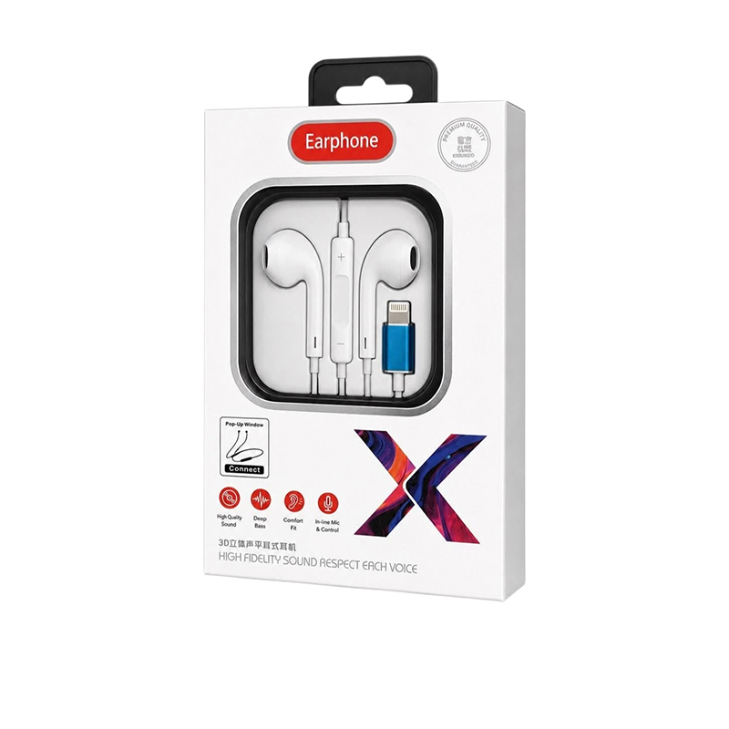 Picture of Iphone Earpods Lightning Connector - headphone - Ear Phone-White