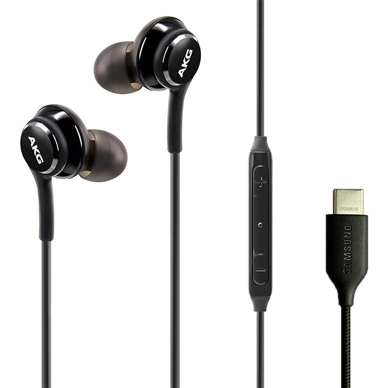 Picture of Original Samsung AKG Type-C Earphones-Black