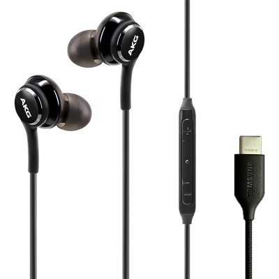 Picture of Original Samsung AKG Type-C Earphones-Black