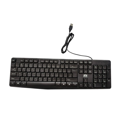 Picture of Gigasonic RGS-1214D USB Keyboard FOR ALL kinds of PCs, Laptop Supported for Personal official use-Black