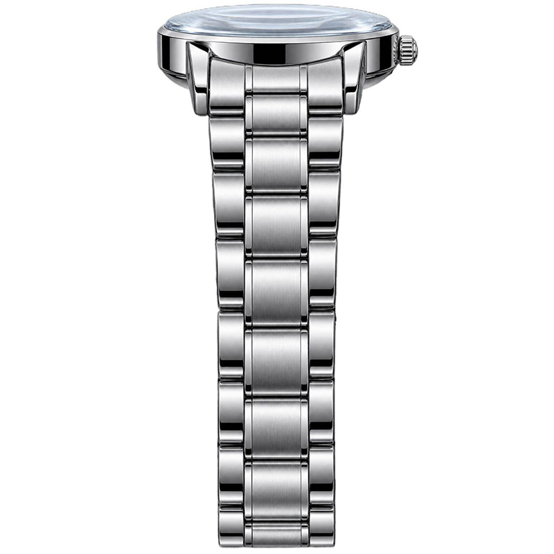 Picture of Branded Men's Roulette Casino Watch Fashionable Colorful 360 Rotating Dial Casual Silver and Black Stainless Steel Men's &Boy's Gift Watch-Multicolor