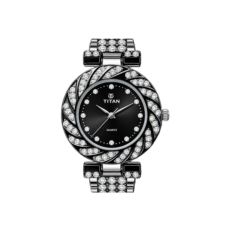Picture of Magnetic Wrist Watch for girls and women - Watch For Women - Ladies Watch-Black