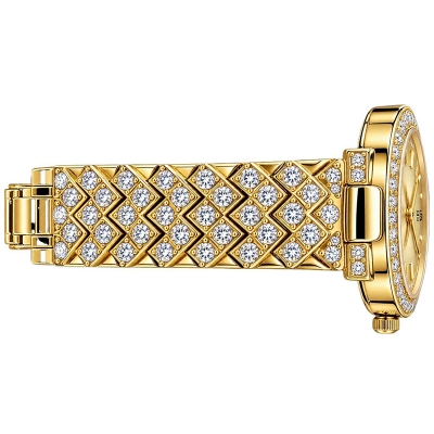 Picture of Magnetic Wrist Watch for girls and women - Watch For Women - Ladies Watch-Gold