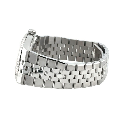 Picture of Rolax Luxury Stainless steel Wrist Watch For Man - Waterproof Men Watch Quartz - Stainless Steel Men's Watch-White