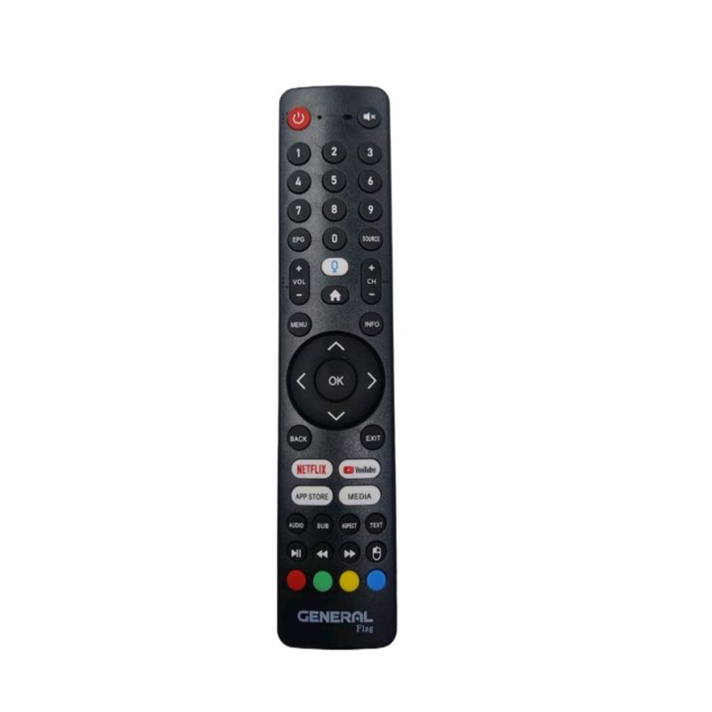 Picture of General Flag Android Led Tv Remote Control Without Voice-Black