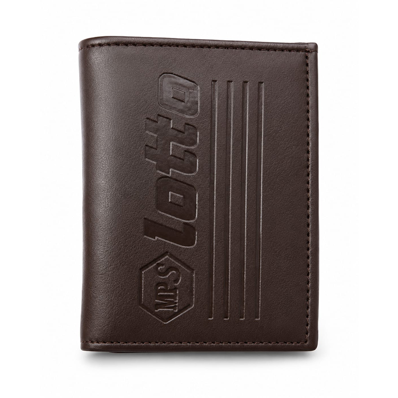 Picture of Premium 100% Genuine Cow Leather Trifold Wallet Vintage Multi-Card Slot With Coin Pocket Black Export Quality Money Bag For Men