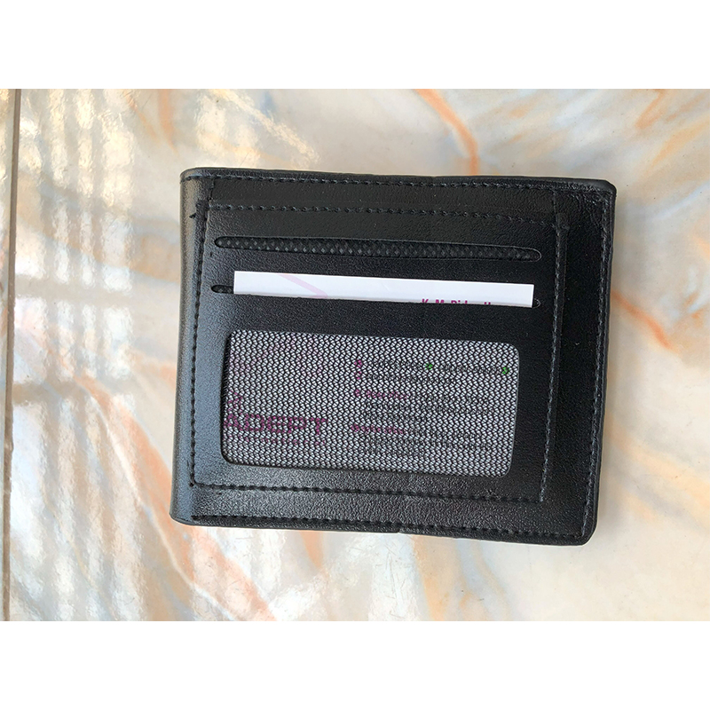 Picture of Short stylish Leather Wallet Money bag For man