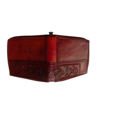 Picture of New Vintage Men Wallets Coin Pocket Multi - function driving license Small Wallet Men Purse Card Holder Money Bag-Brown