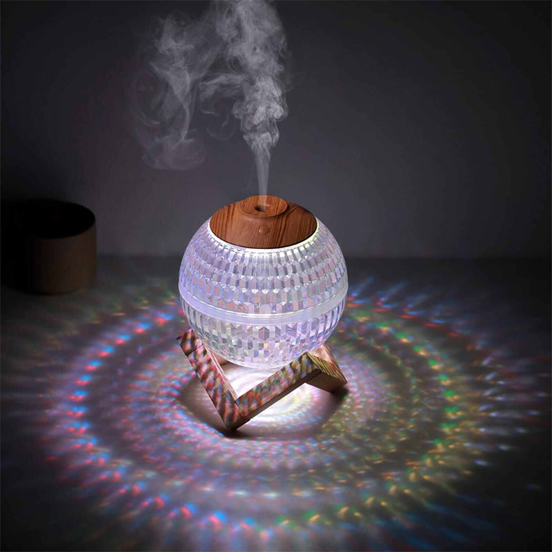 Picture of Car Air-freshener Electric Air Mist Humidifier Essential Oil Diffuser Home Fragrance USB Cool Mist Humidifier Air Freshener-Multicolor