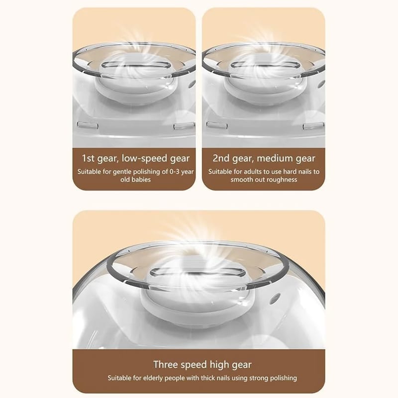 Picture of Electric Automatic Nail Clipper-White