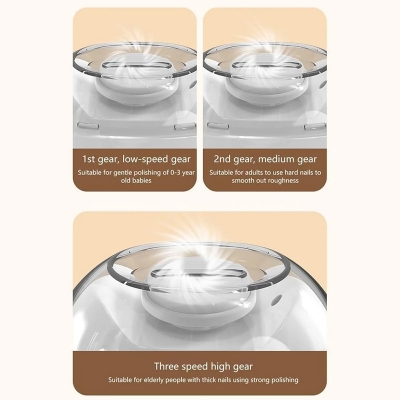 Picture of Electric Automatic Nail Clipper-White