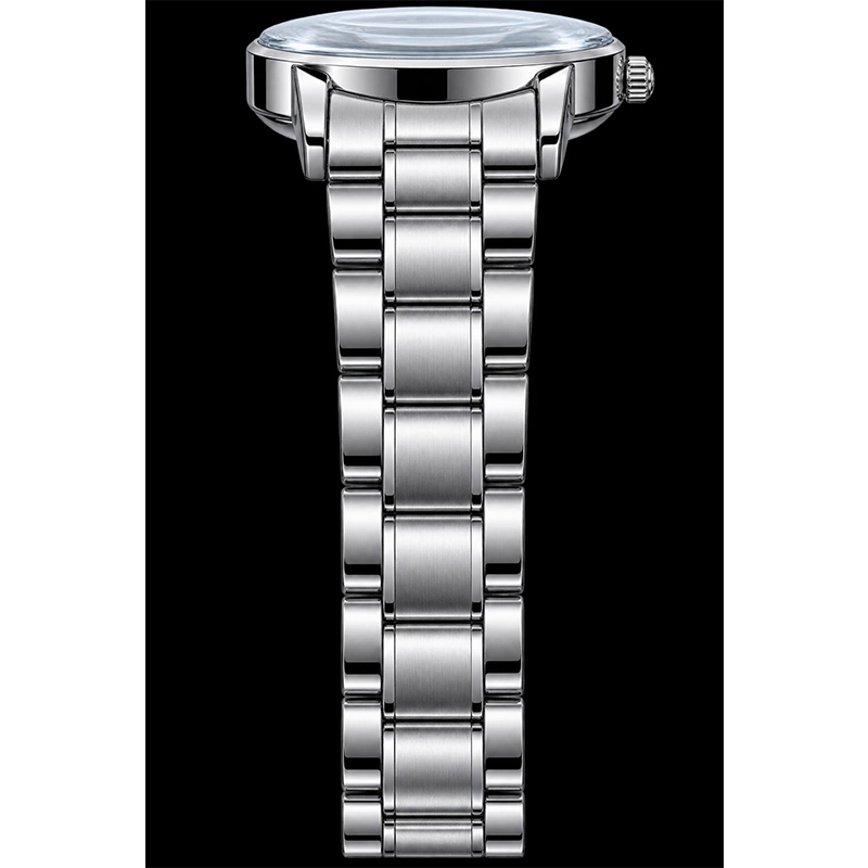 Picture of Branded Men's Roulette Casino Watch Fashionable Colorful 360 Rotating Dial Casual Silver and Black Stainless Steel Men's &Boy's Gift Watch-Multicolor