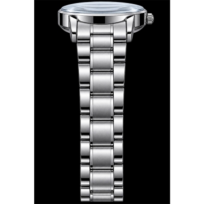 Picture of Branded Men's Roulette Casino Watch Fashionable Colorful 360 Rotating Dial Casual Silver and Black Stainless Steel Men's &Boy's Gift Watch-Multicolor