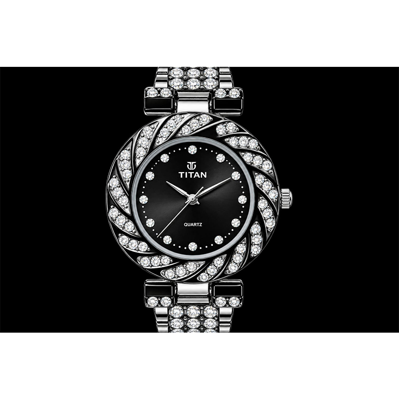 Picture of Magnetic Wrist Watch for girls and women - Watch For Women - Ladies Watch-Black
