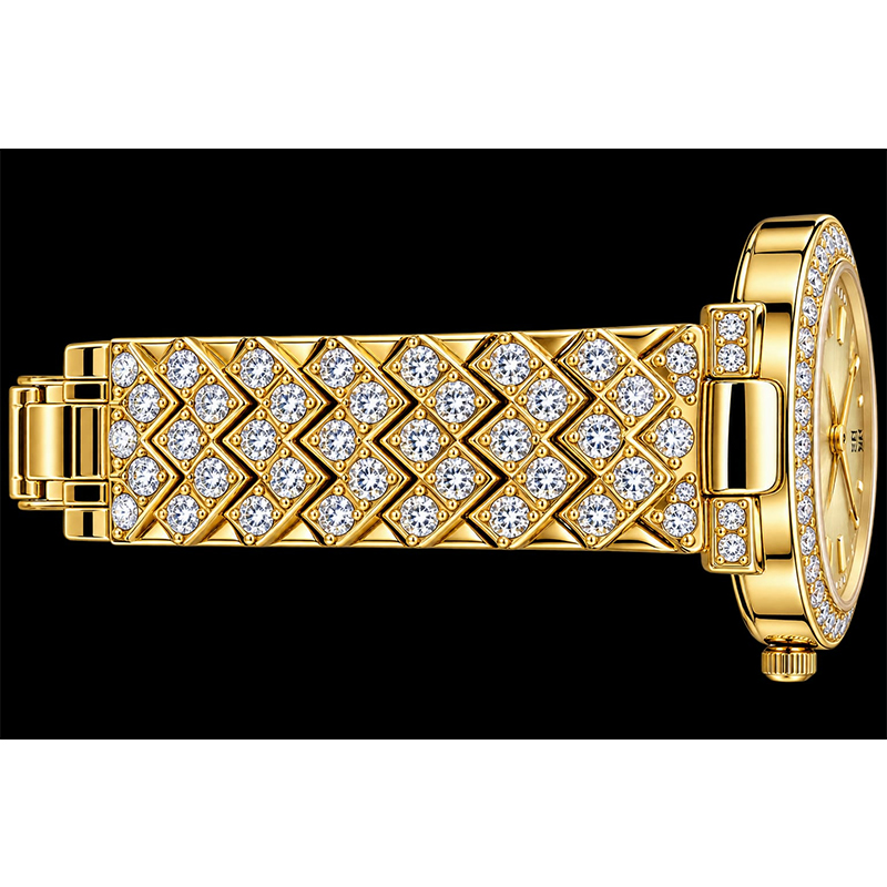 Picture of Magnetic Wrist Watch for girls and women - Watch For Women - Ladies Watch-Gold