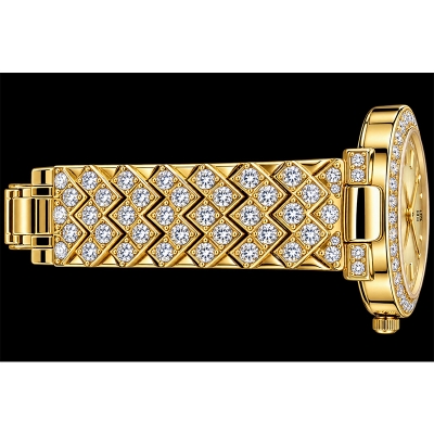 Picture of Magnetic Wrist Watch for girls and women - Watch For Women - Ladies Watch-Gold
