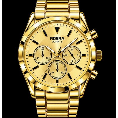 Picture of Watches for Men Stainless Steel Watch Luxury Watch-Gold