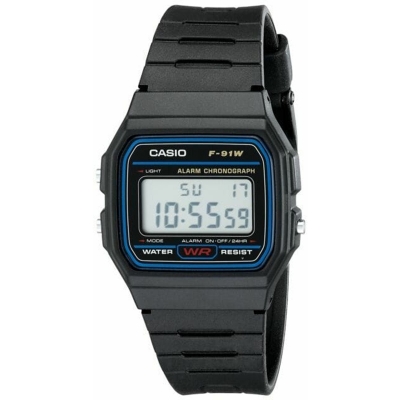 Picture of Casual Waterproof Square Rubber Belt Watch for Men's-Black